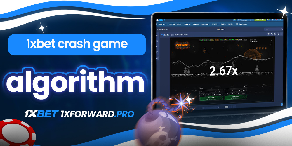 1xbet crash game algorithm