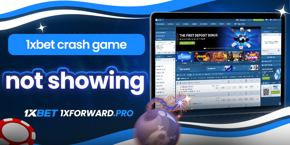 1xbet crash game not showing