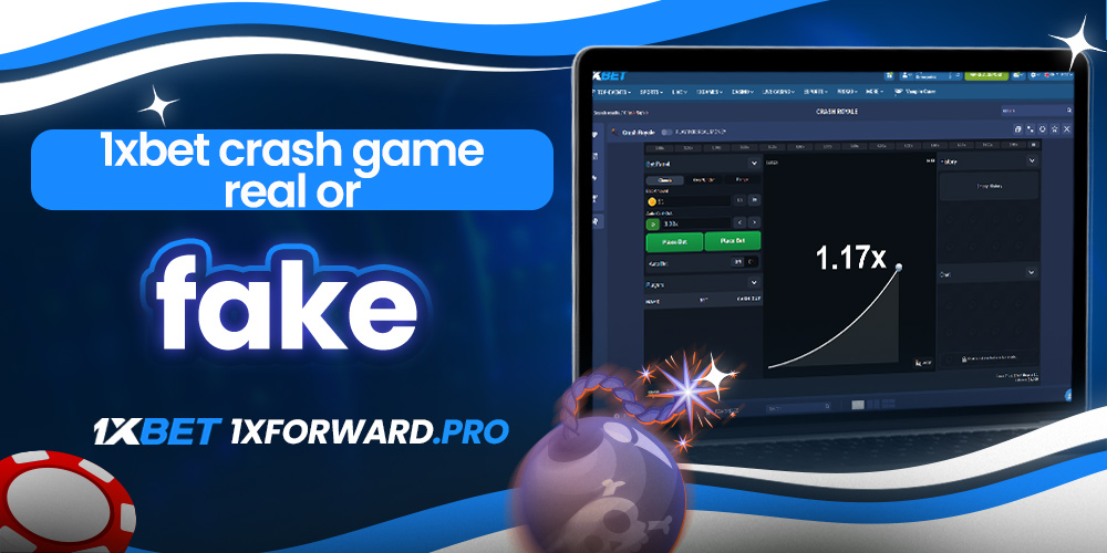 1xbet crash game real or fake