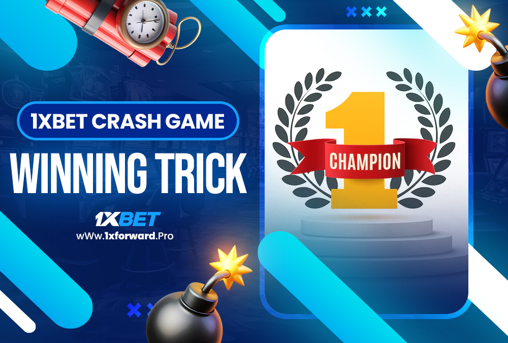 1xbet crash game winning trick